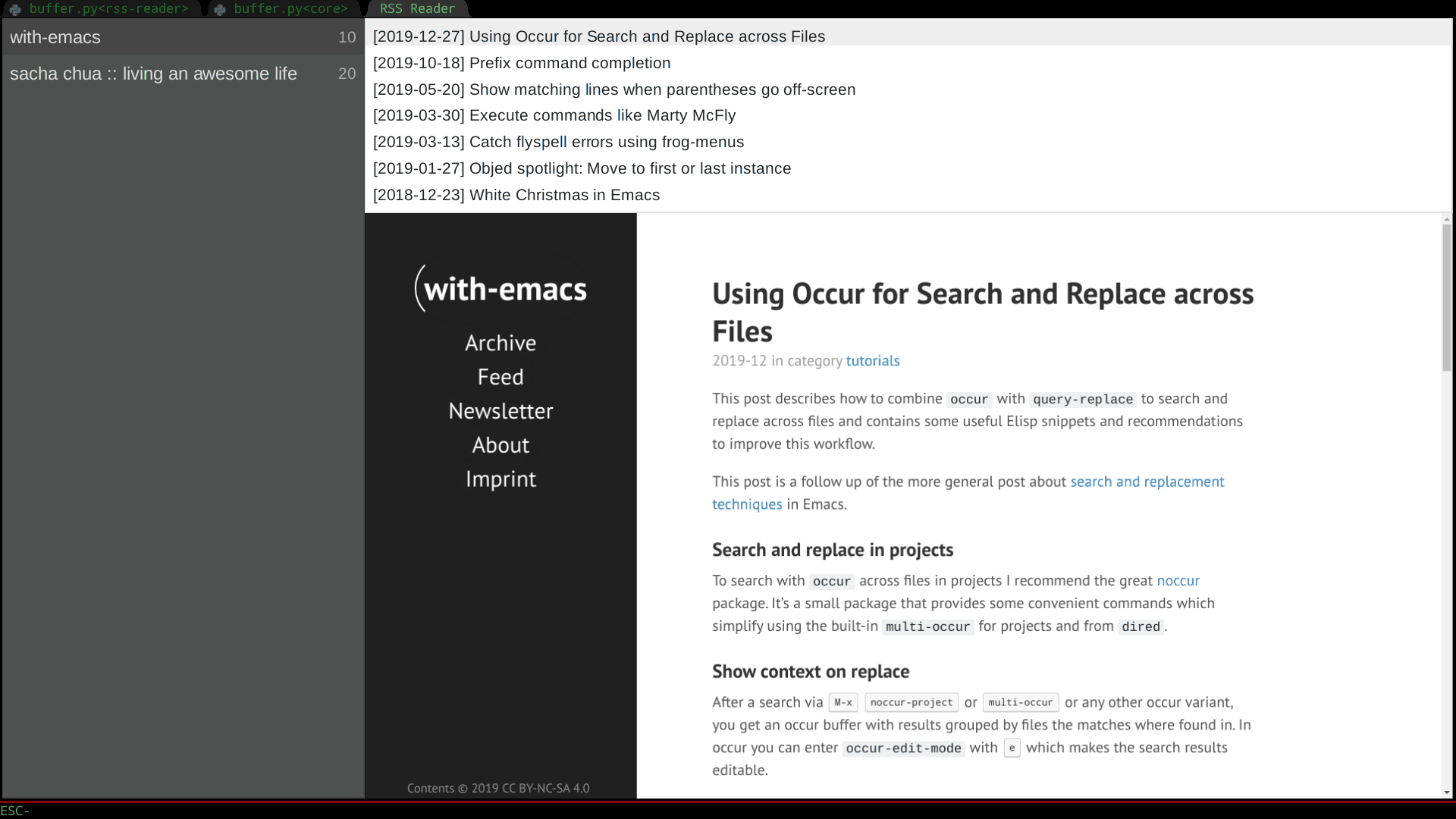 RSS Reader